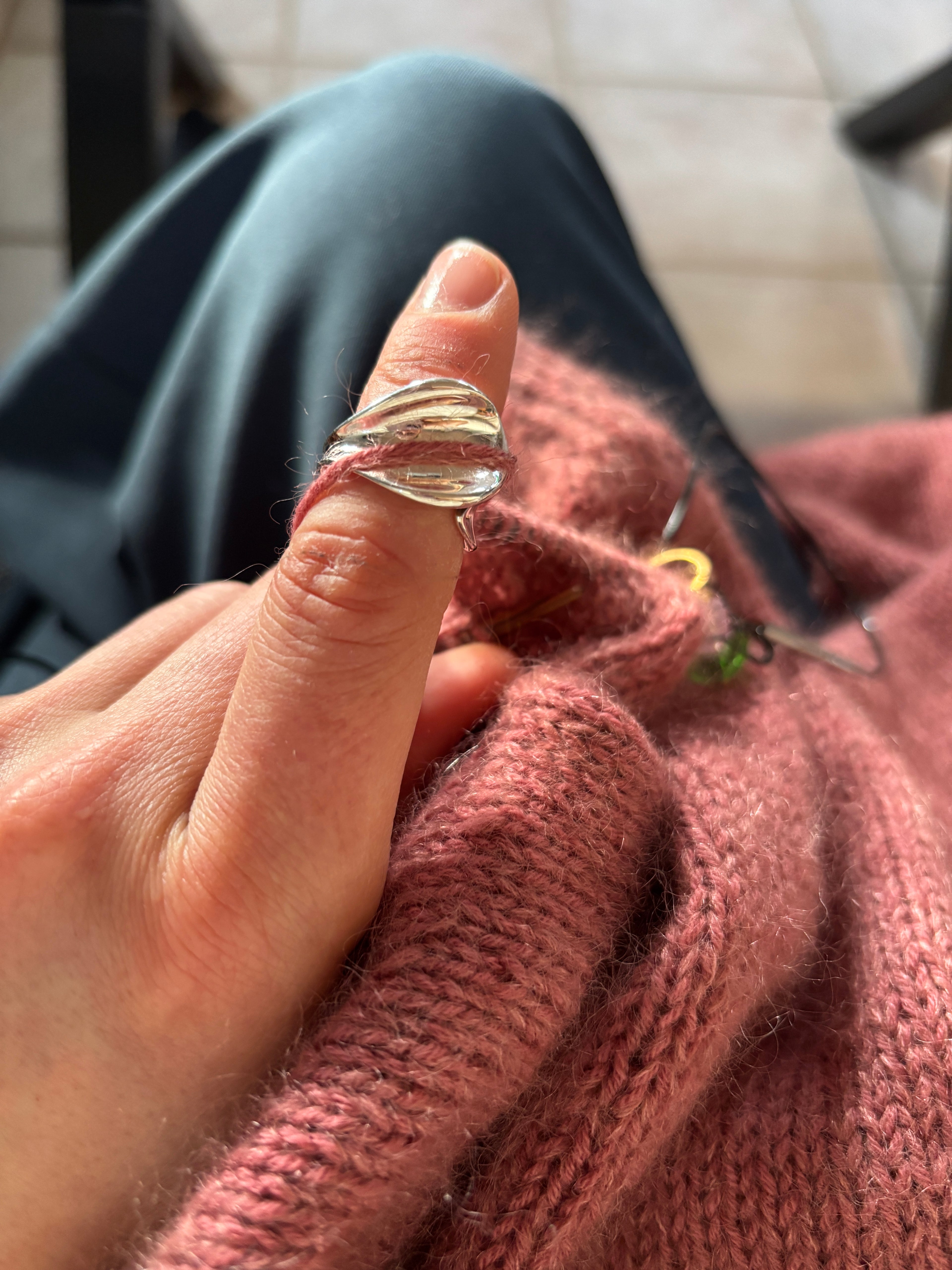 'Leaf me on' ring - Pre-ordering