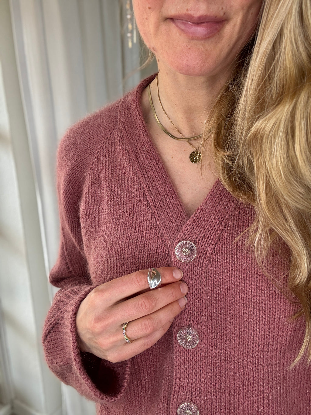 Danish - DiamondLine Cardigan Vneck