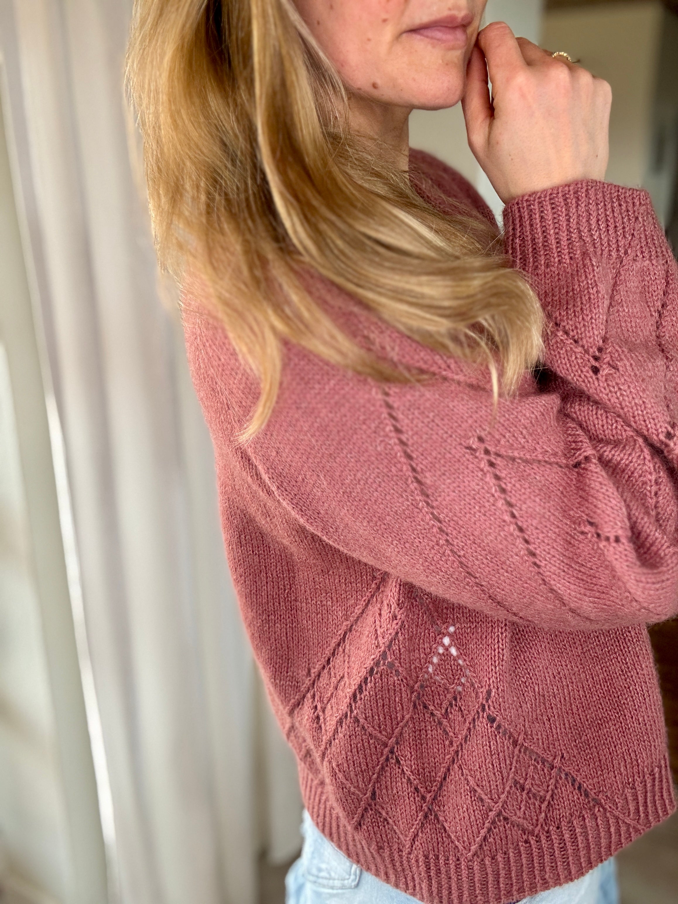 Danish - DiamondLine Cardigan Vneck